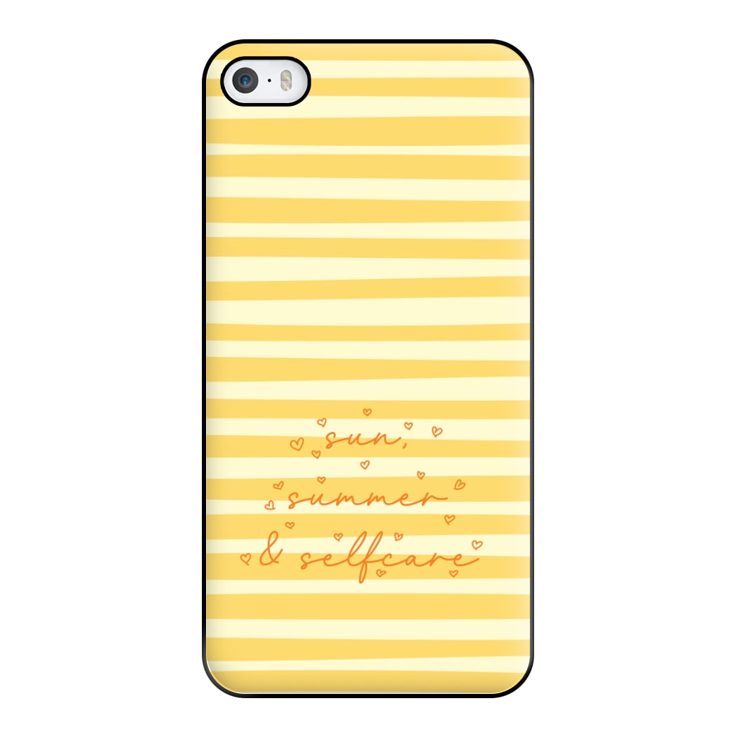 Sun, Summer & Selfcare - Summer Phone Case for iPhone 5 / 5s / SE 2016