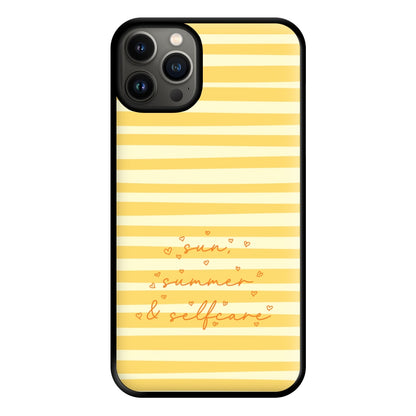 Sun, Summer & Selfcare - Summer Phone Case for iPhone 13