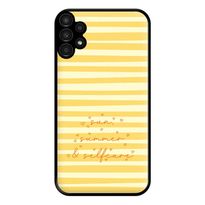 Sun, Summer & Selfcare - Summer Phone Case for Galaxy A13