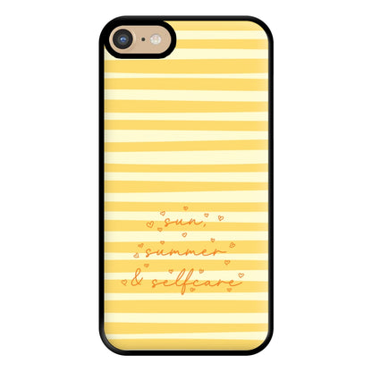 Sun, Summer & Selfcare - Summer Phone Case for iPhone 6 / 7 / 8 / SE