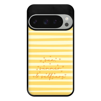 Sun, Summer & Selfcare - Summer Phone Case for Google Pixel 9 Pro XL