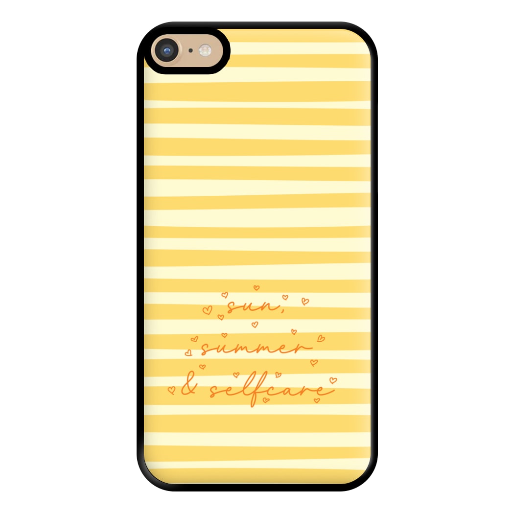 Sun, Summer & Selfcare - Summer Phone Case for iPhone 6 Plus / 7 Plus / 8 Plus