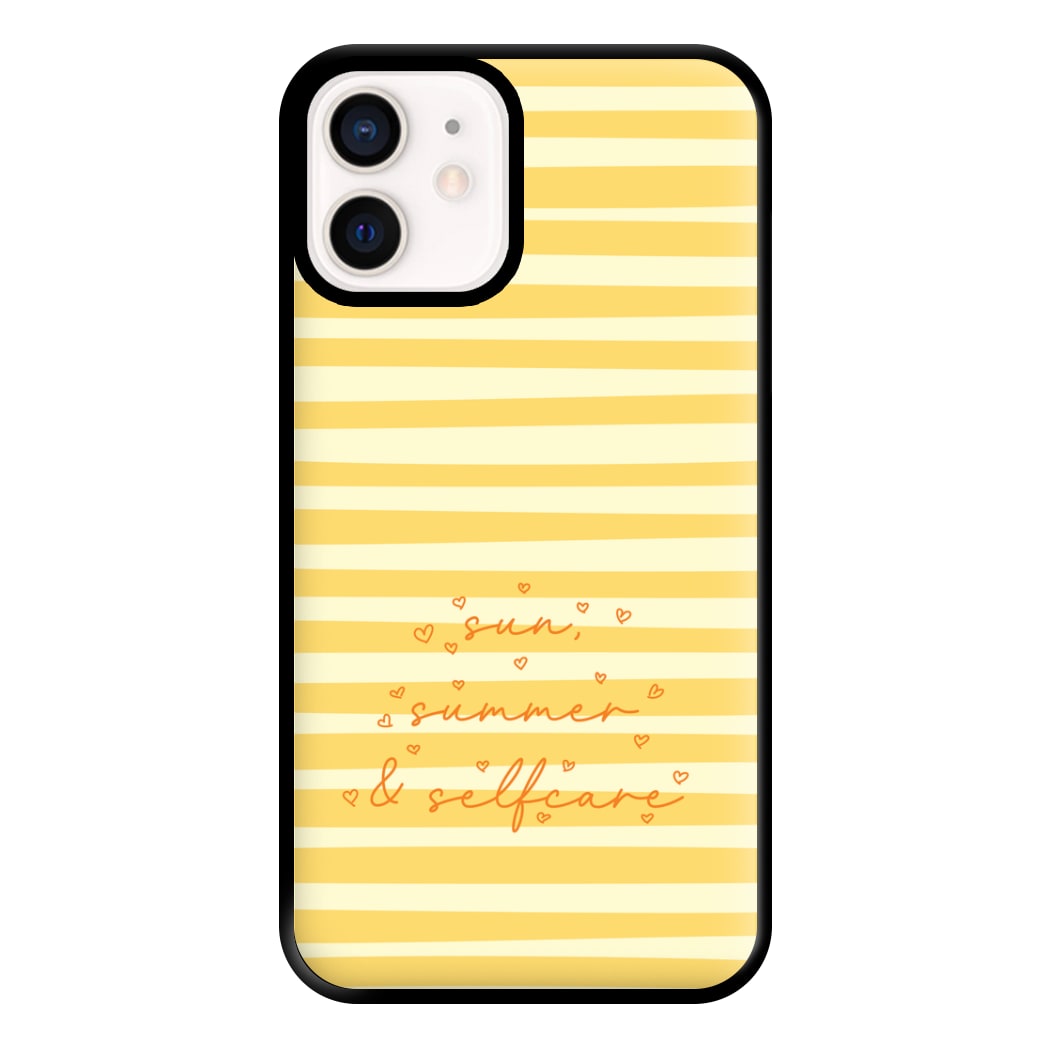 Sun, Summer & Selfcare - Summer Phone Case for iPhone 12 Mini