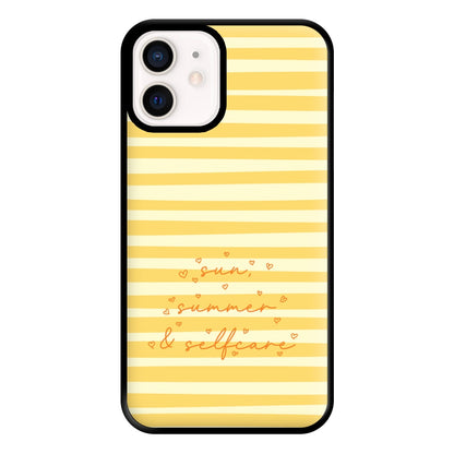 Sun, Summer & Selfcare - Summer Phone Case for iPhone 12 Mini