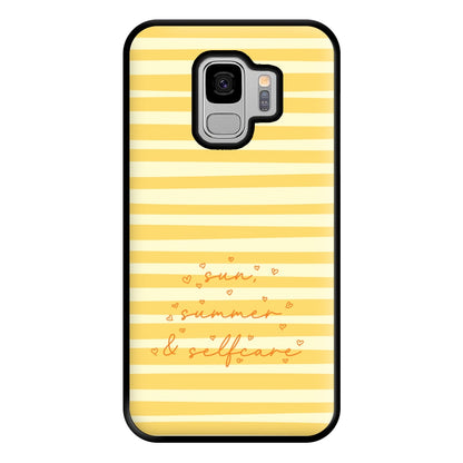 Sun, Summer & Selfcare - Summer Phone Case for Galaxy S9 Plus