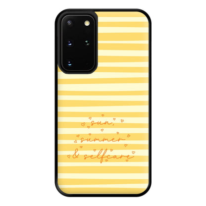 Sun, Summer & Selfcare - Summer Phone Case for Galaxy S20 Plus