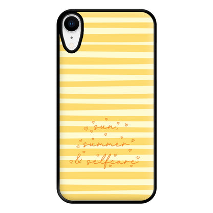 Sun, Summer & Selfcare - Summer Phone Case for iPhone XR