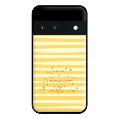 Sun, Summer & Selfcare - Summer Phone Case for Google Pixel 6a