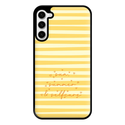 Sun, Summer & Selfcare - Summer Phone Case for Galaxy S23 Plus