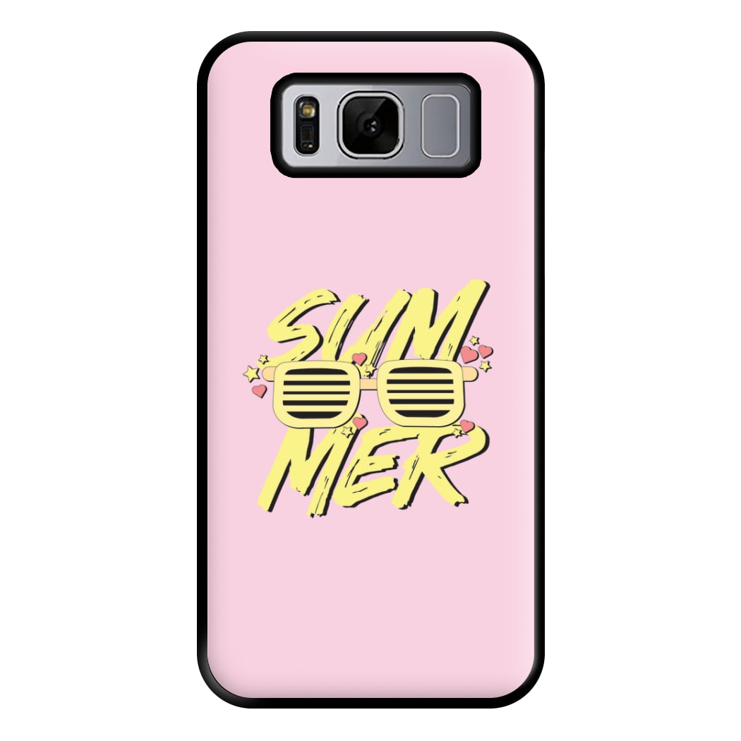 Summer Glasses - Summer Phone Case for Galaxy S8 Plus