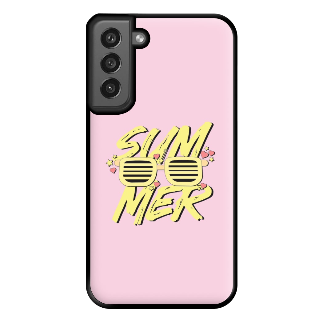 Summer Glasses - Summer Phone Case for Galaxy S21FE