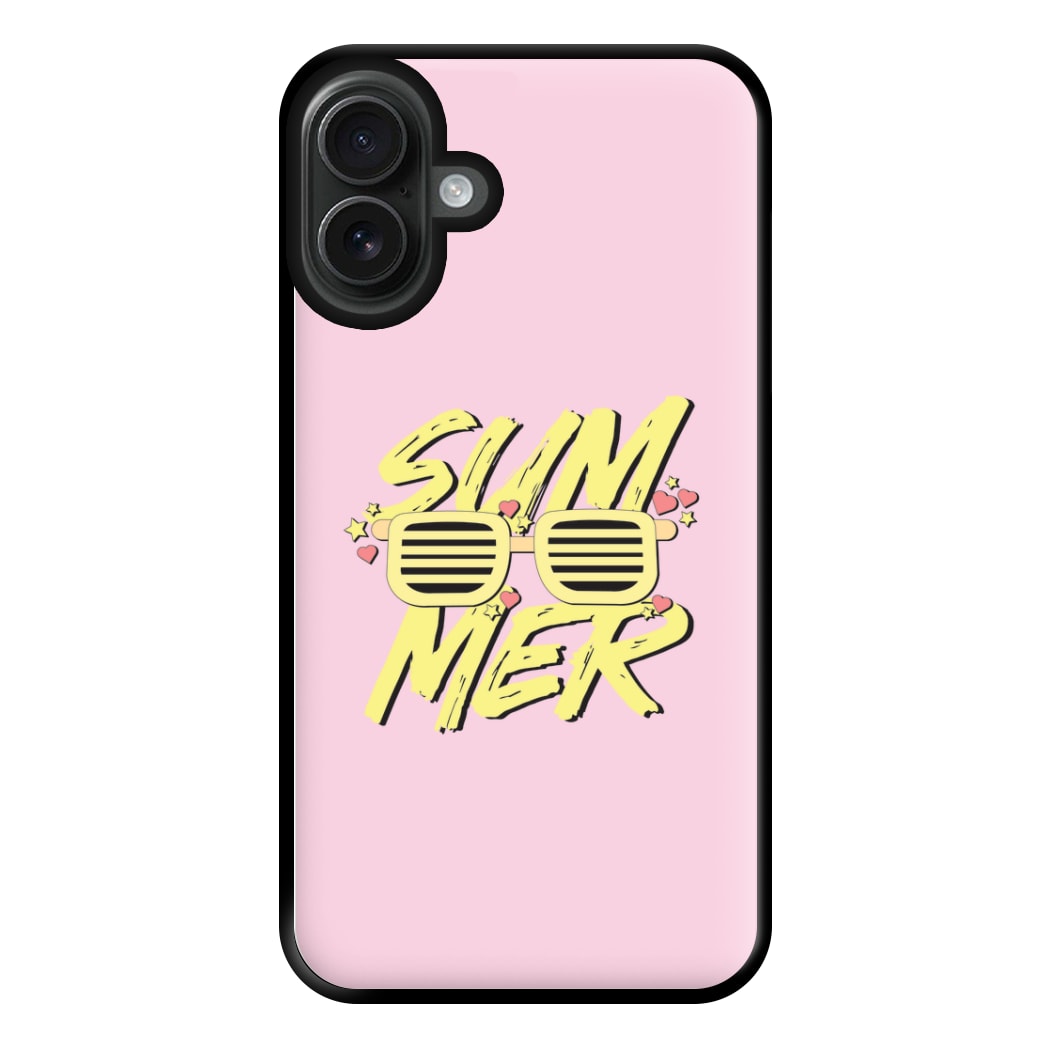 Summer Glasses - Summer Phone Case for iPhone 16 Plus