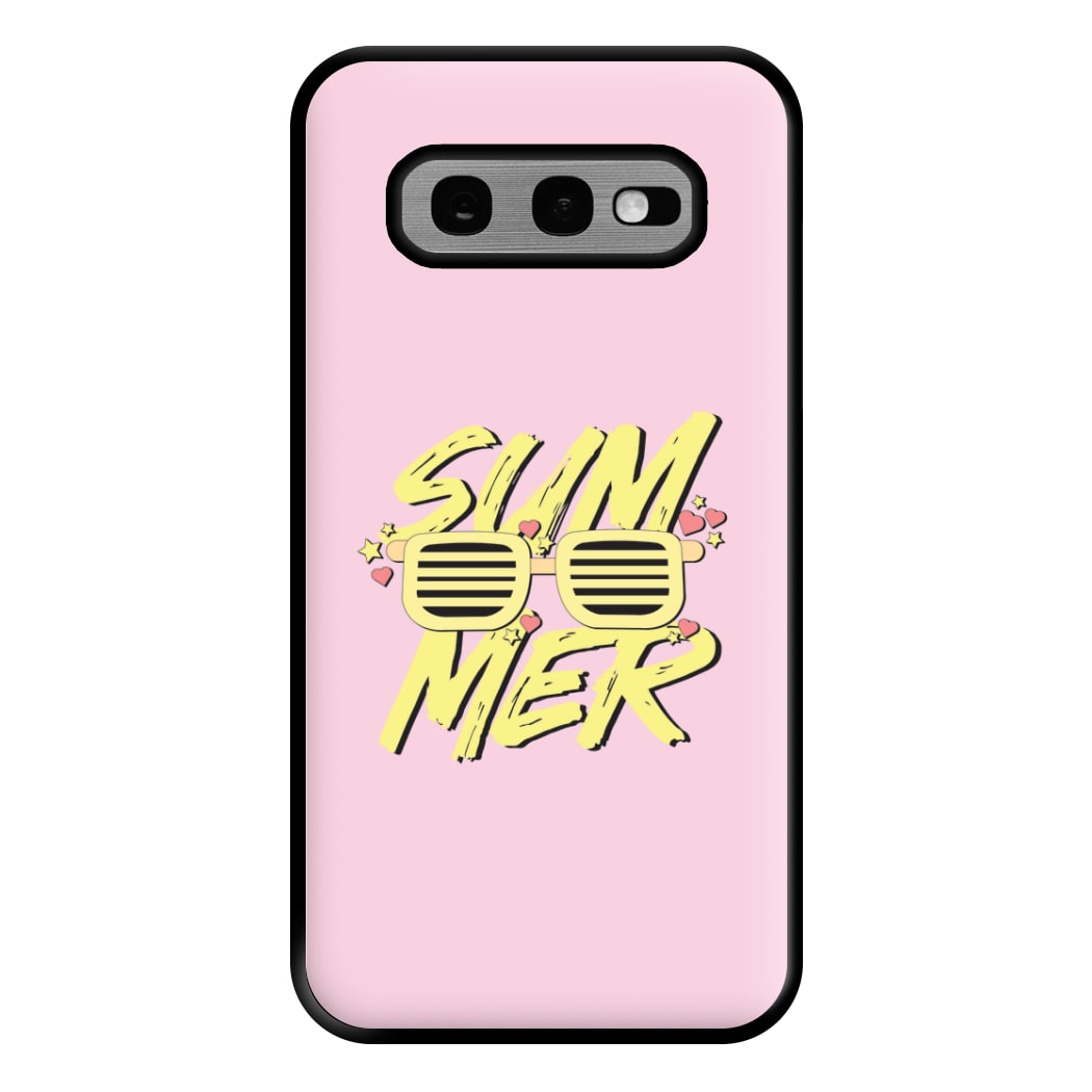 Summer Glasses - Summer Phone Case for Galaxy S10e