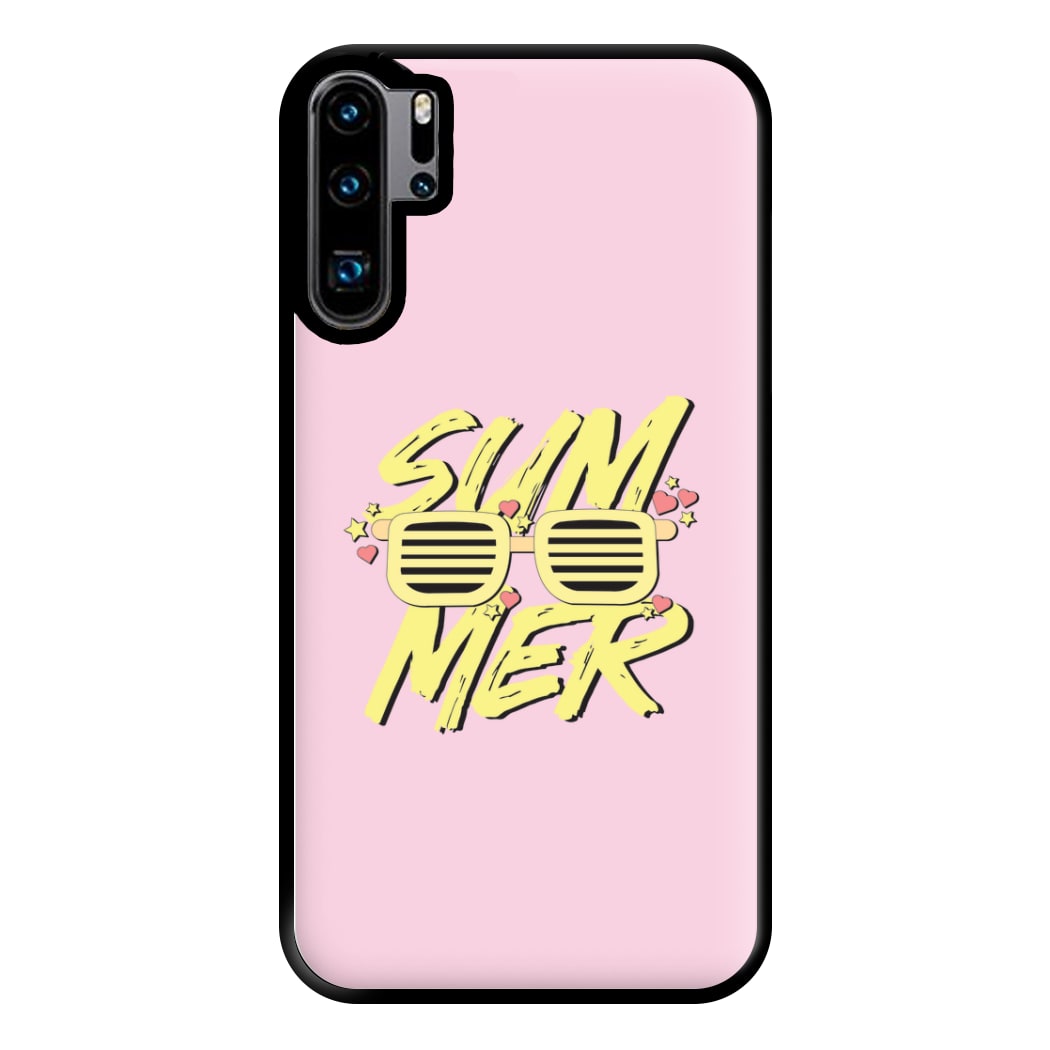 Summer Glasses - Summer Phone Case for Huawei P30 Pro