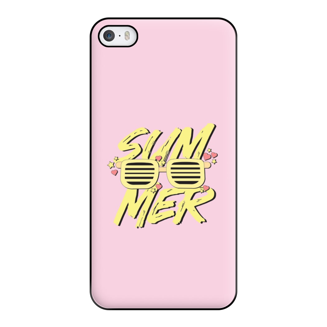 Summer Glasses - Summer Phone Case for iPhone 5 / 5s / SE 2016