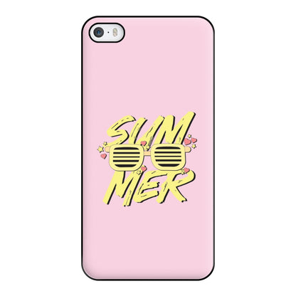 Summer Glasses - Summer Phone Case for iPhone 5 / 5s / SE 2016