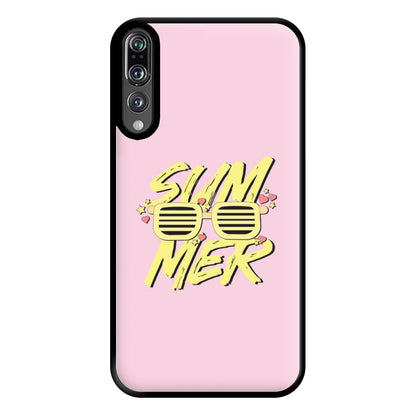 Summer Glasses - Summer Phone Case for Huawei P20 Pro