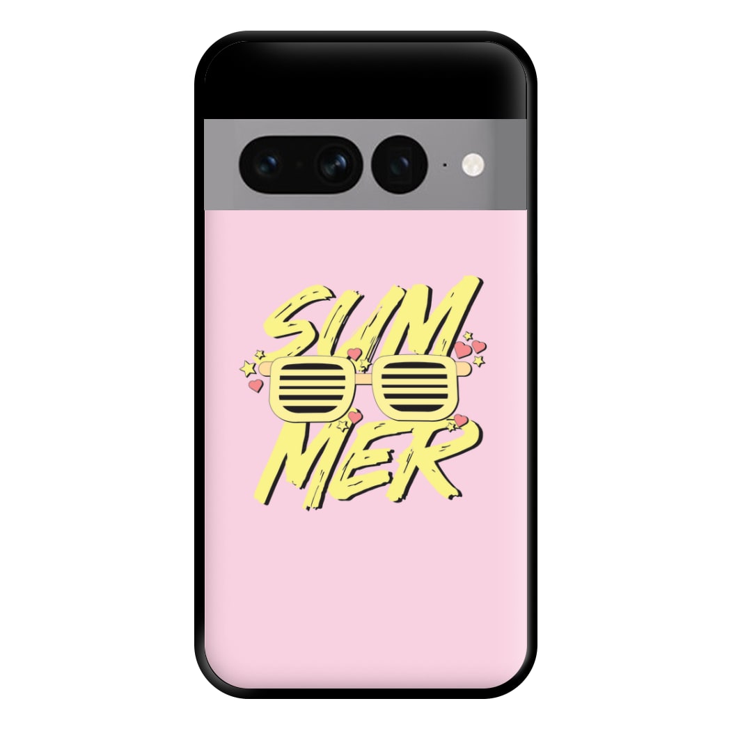 Summer Glasses - Summer Phone Case for Google Pixel 7 Pro