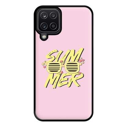 Summer Glasses - Summer Phone Case for Galaxy A12