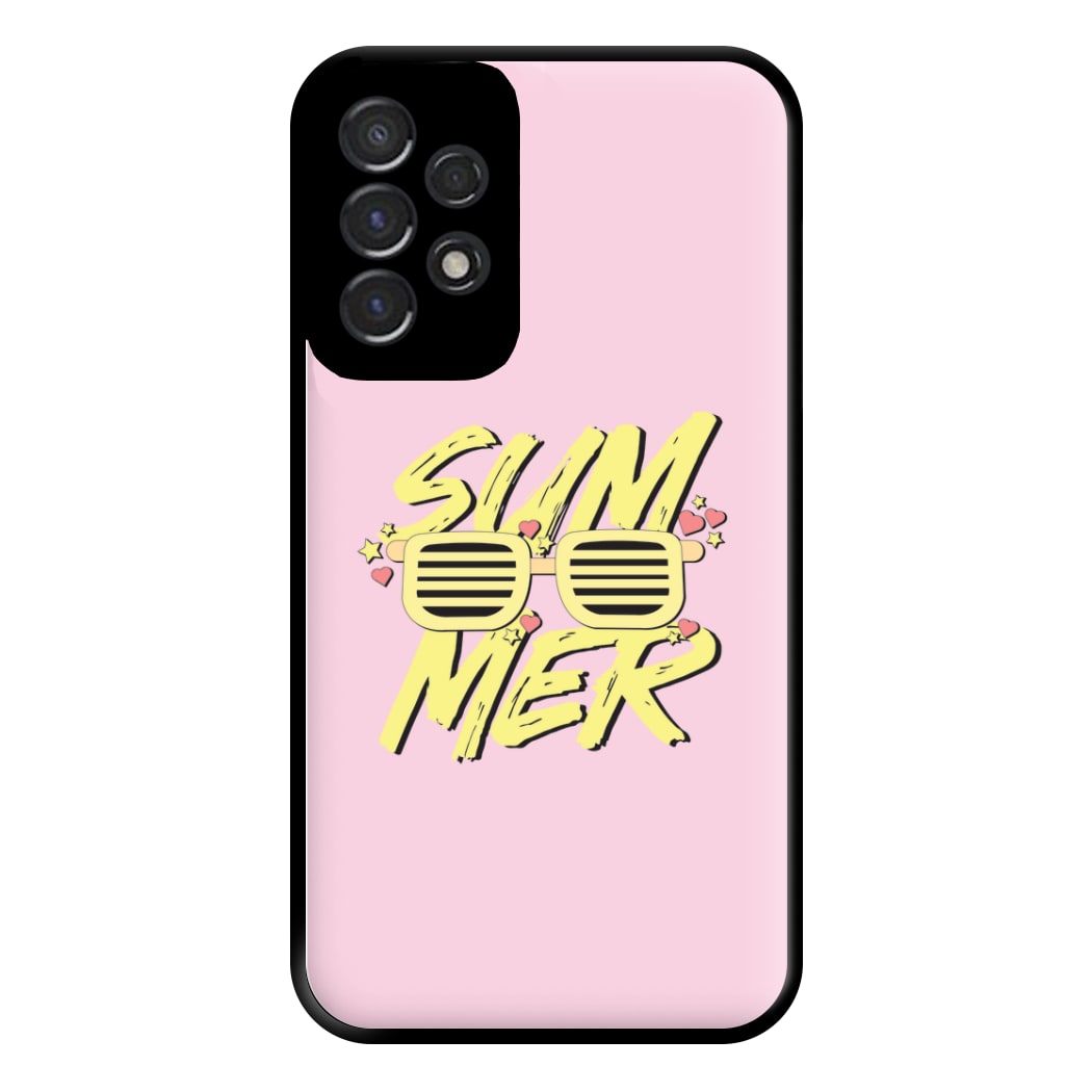 Summer Glasses - Summer Phone Case for Galaxy A53