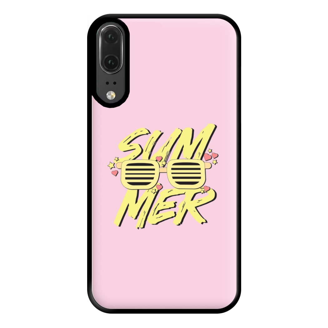 Summer Glasses - Summer Phone Case for Huawei P20