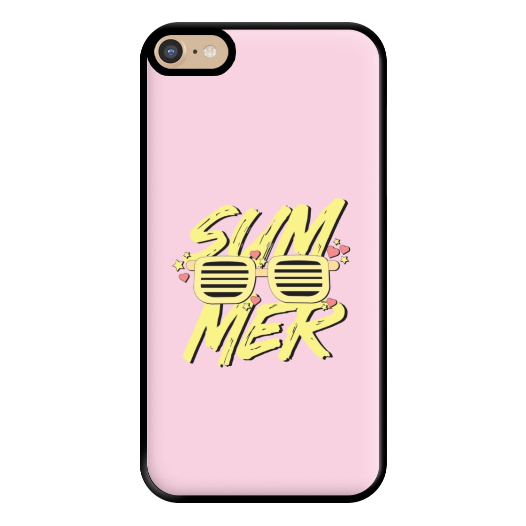 Summer Glasses - Summer Phone Case for iPhone 6 Plus / 7 Plus / 8 Plus