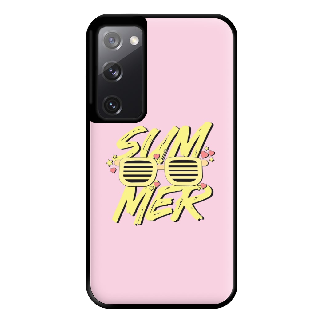 Summer Glasses - Summer Phone Case for Galaxy S20FE