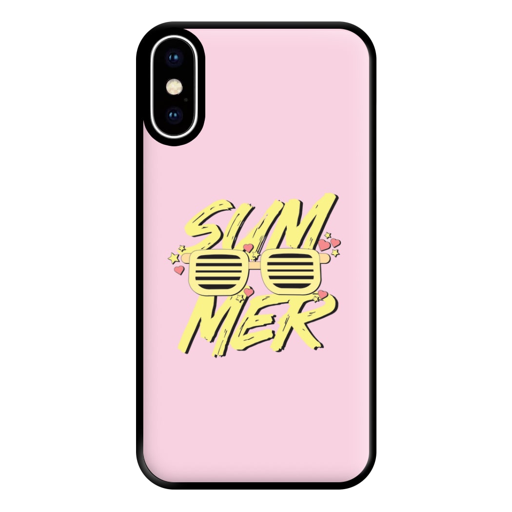 Summer Glasses - Summer Phone Case for iPhone XS Max