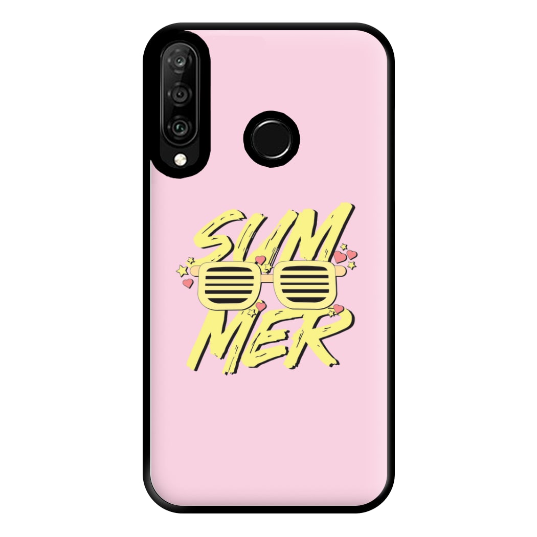 Summer Glasses - Summer Phone Case for Huawei P30 Lite