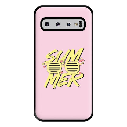 Summer Glasses - Summer Phone Case for Galaxy S10 Plus