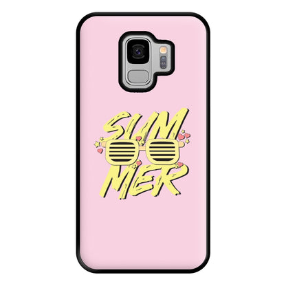 Summer Glasses - Summer Phone Case for Galaxy S9 Plus