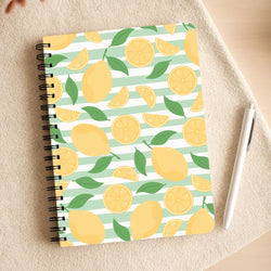 Lemons Pattern - Summer Notepad