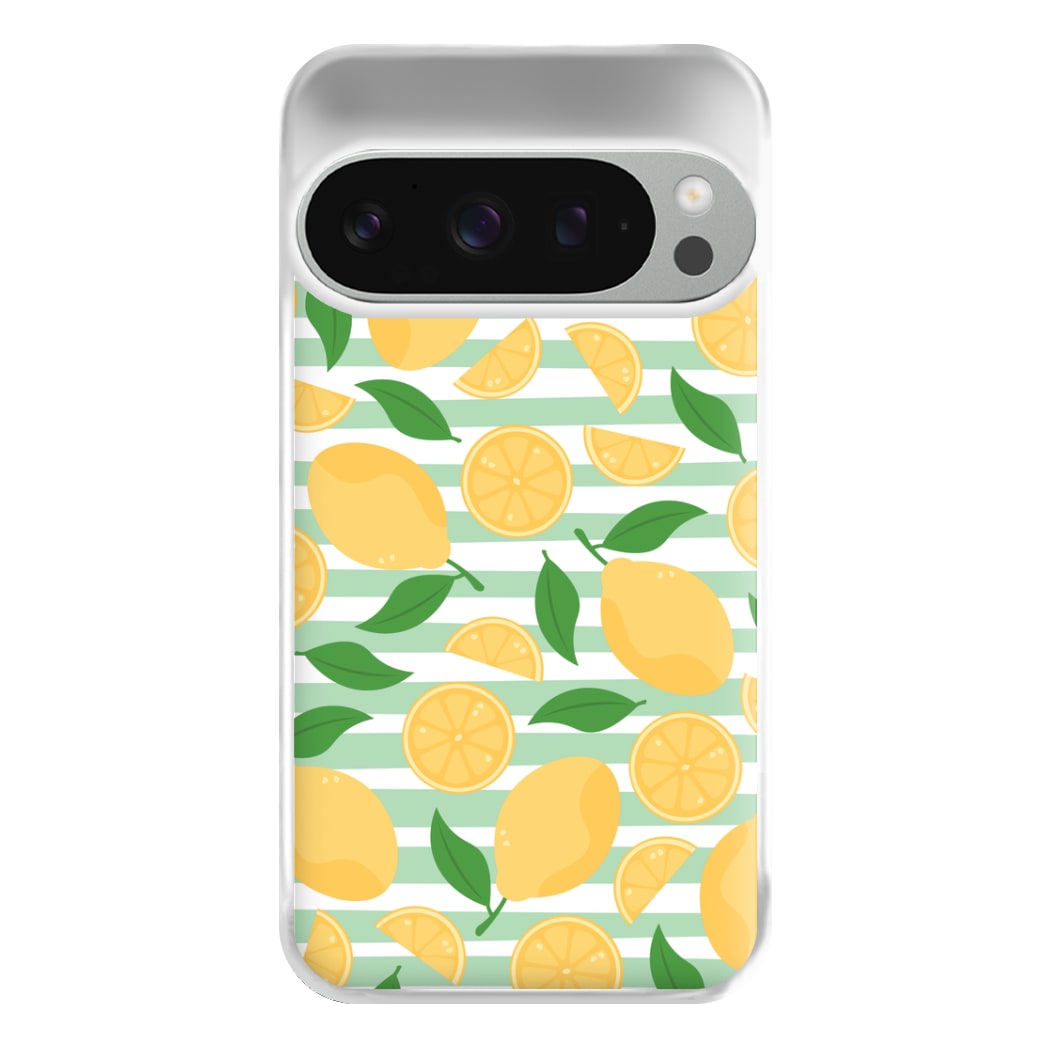 Lemons Pattern - Summer Phone Case for Google Pixel 9 Pro XL