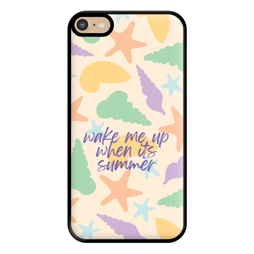 Wake Me Up When It's Summer - Summer Phone Case for iPhone 6 Plus / 7 Plus / 8 Plus