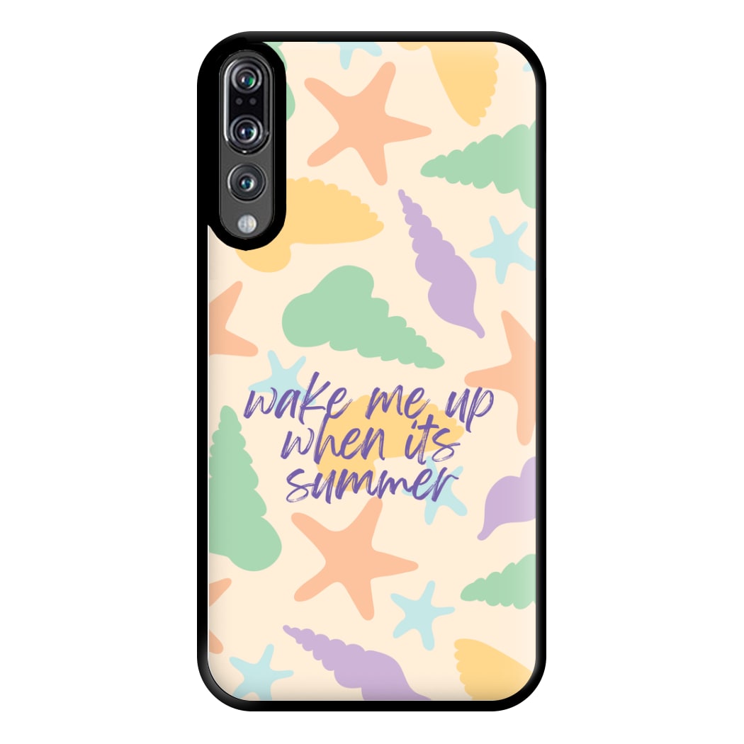 Wake Me Up When It's Summer - Summer Phone Case for Huawei P20 Pro