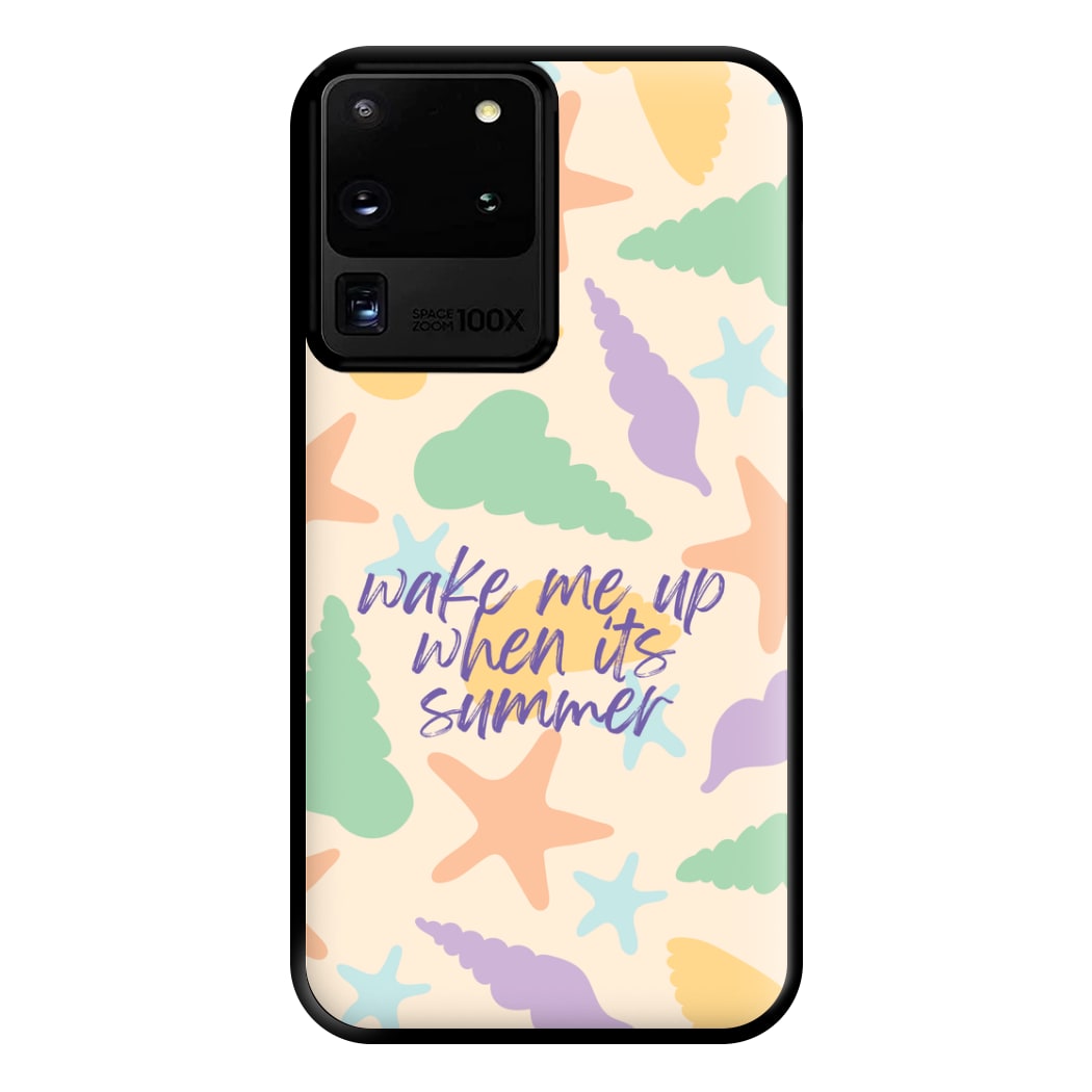 Wake Me Up When It's Summer - Summer Phone Case for Galaxy S20 Ultra