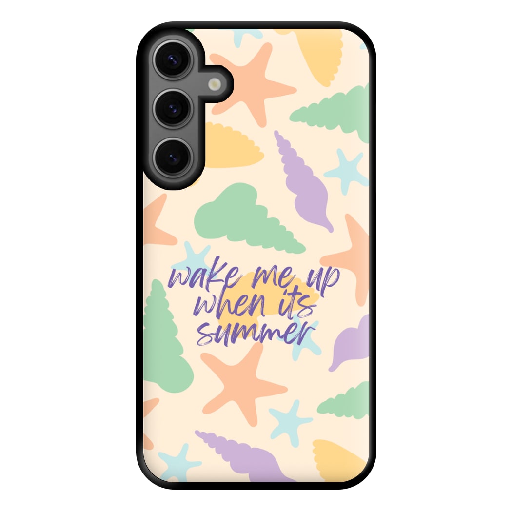 Wake Me Up When It's Summer - Summer Phone Case for Galaxy S23FE