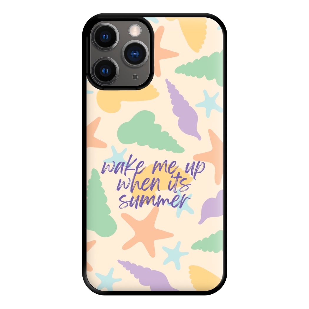 Wake Me Up When It's Summer - Summer Phone Case for iPhone 12 Pro Max