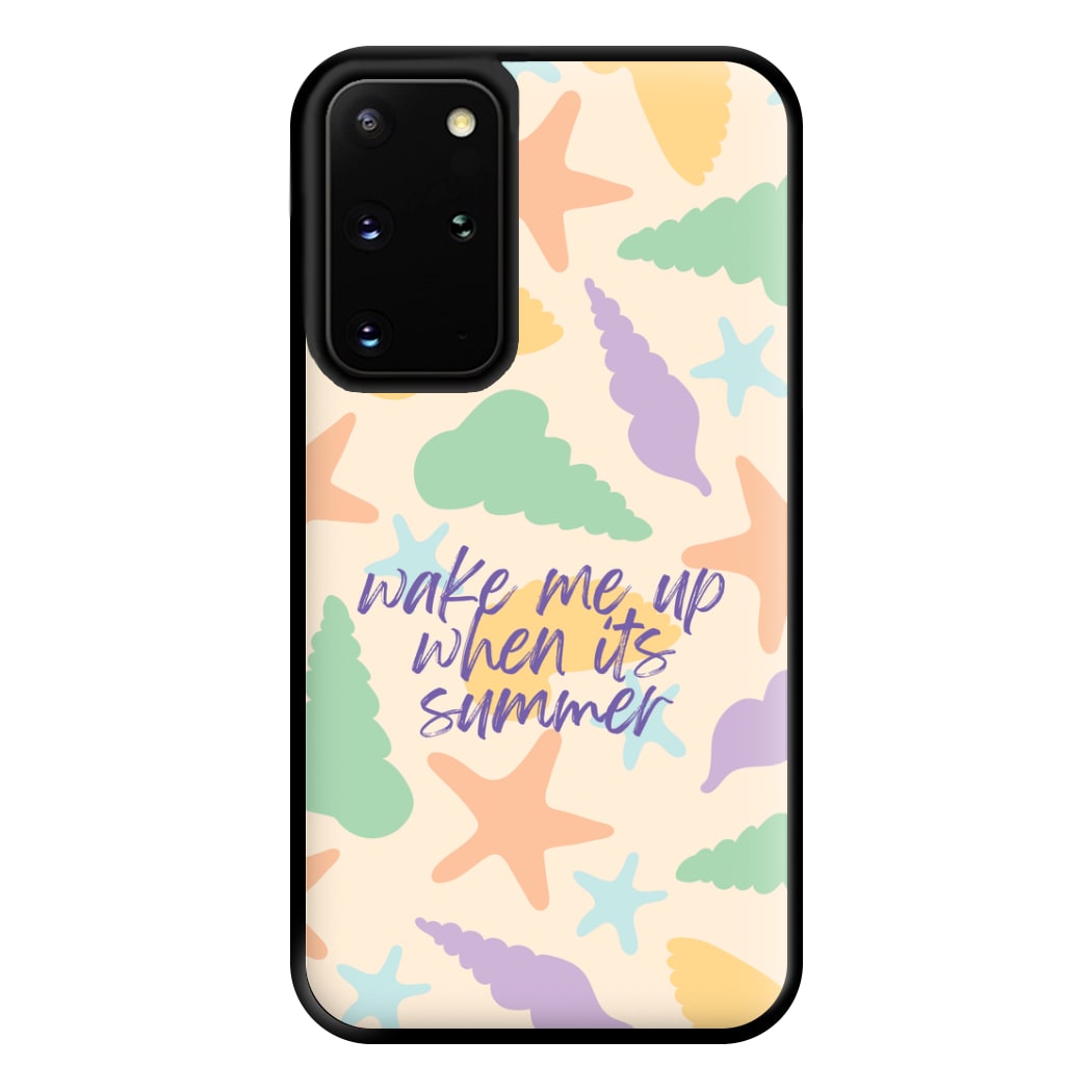 Wake Me Up When It's Summer - Summer Phone Case for Galaxy S20 Plus