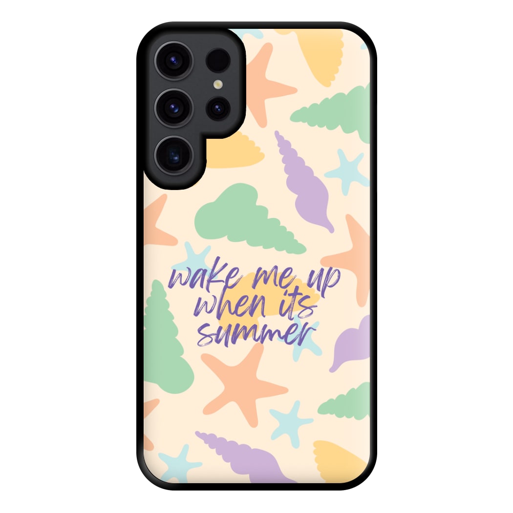 Wake Me Up When It's Summer - Summer Phone Case for Galaxy S23 Ultra