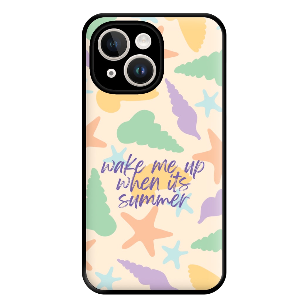 Wake Me Up When It's Summer - Summer Phone Case for iPhone 14 Plus