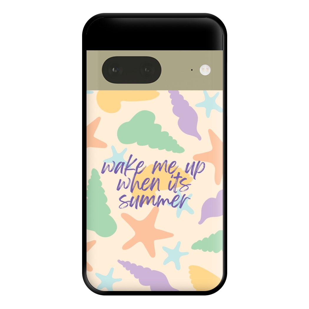 Wake Me Up When It's Summer - Summer Phone Case for Google Pixel 7a