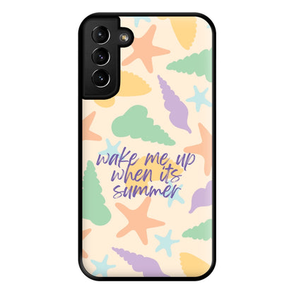 Wake Me Up When It's Summer - Summer Phone Case for Galaxy S21 Plus