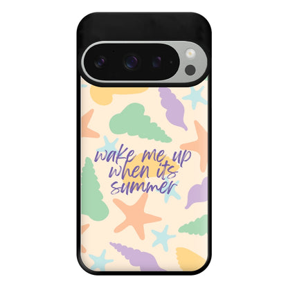 Wake Me Up When It's Summer - Summer Phone Case for Google Pixel 9 Pro XL