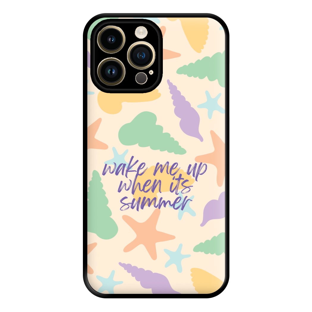 Wake Me Up When It's Summer - Summer Phone Case for iPhone 14 Pro Max