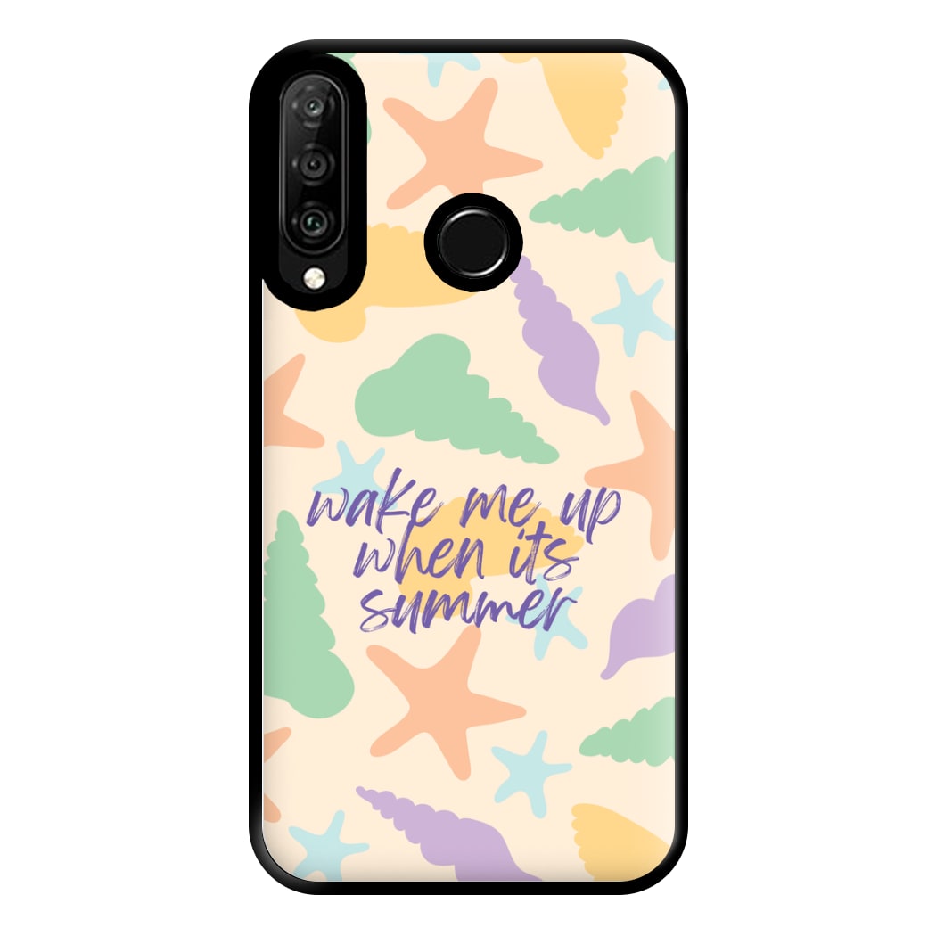 Wake Me Up When It's Summer - Summer Phone Case for Huawei P30 Lite