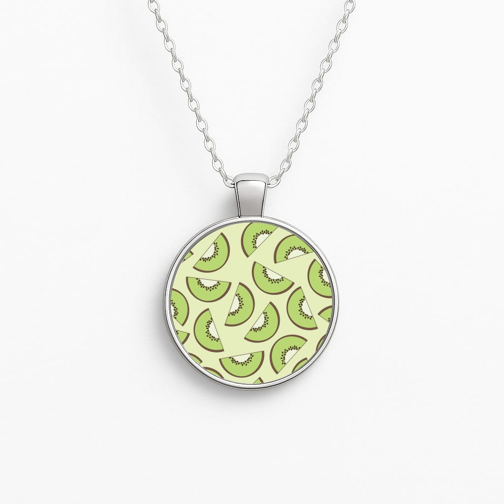 Kiwi Patterns - Summer Circle Necklace