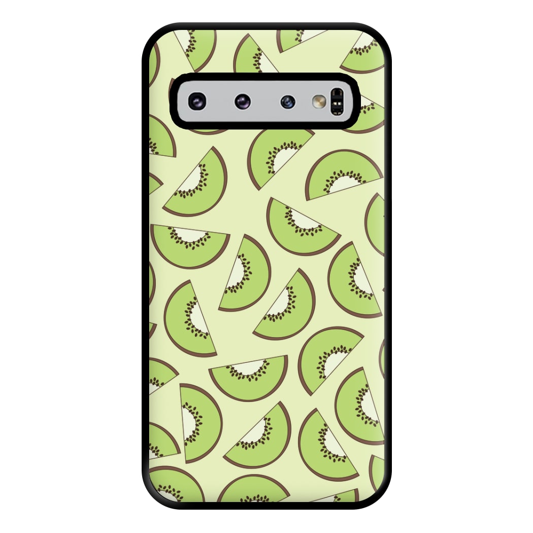 Kiwi Patterns - Summer Phone Case for Galaxy S10 Plus