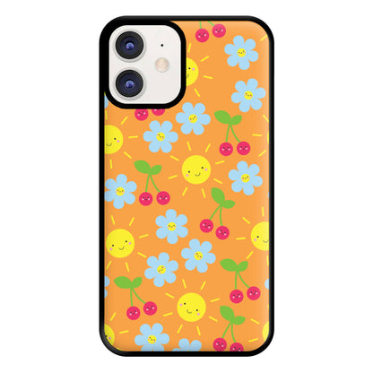 Vibey Pattern - Summer Phone Case for iPhone 11