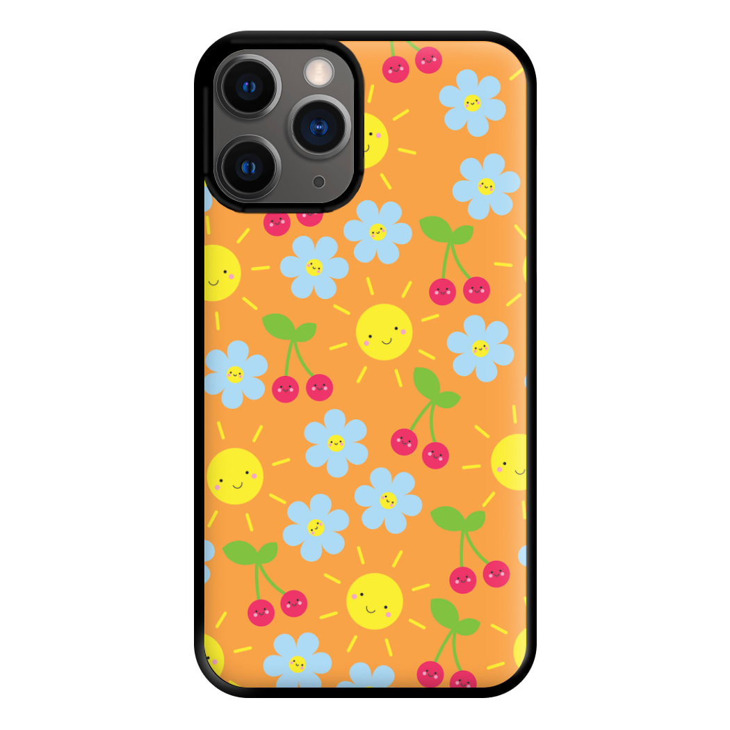 Vibey Pattern - Summer Phone Case for iPhone 12 Pro Max